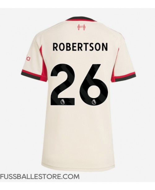 Günstige Liverpool Andrew Robertson #26 Auswärtstrikot Damen 2025-26 Kurzarm Günstige Liverpool Andrew Robertson #26 Auswärtstrikot Damen 2025-26 Kurzarm